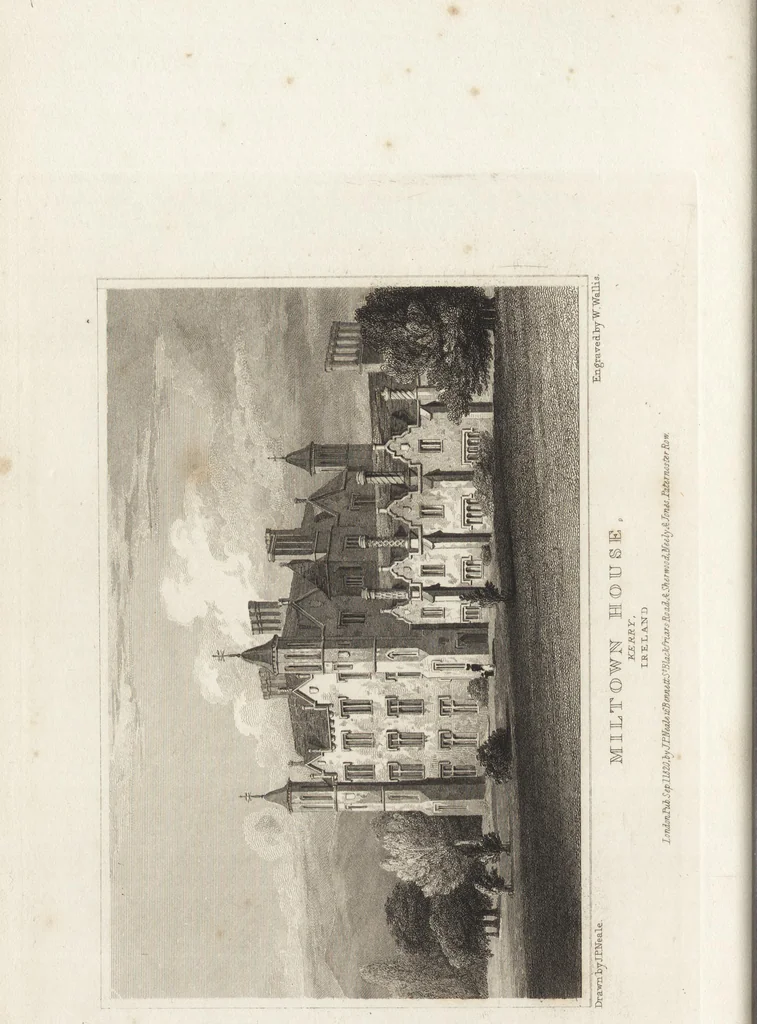 An illustration from Views of the seats of noblemen and gentlemen, in England, Wales, Scotland, and Ireland, 1820, leaf 289
