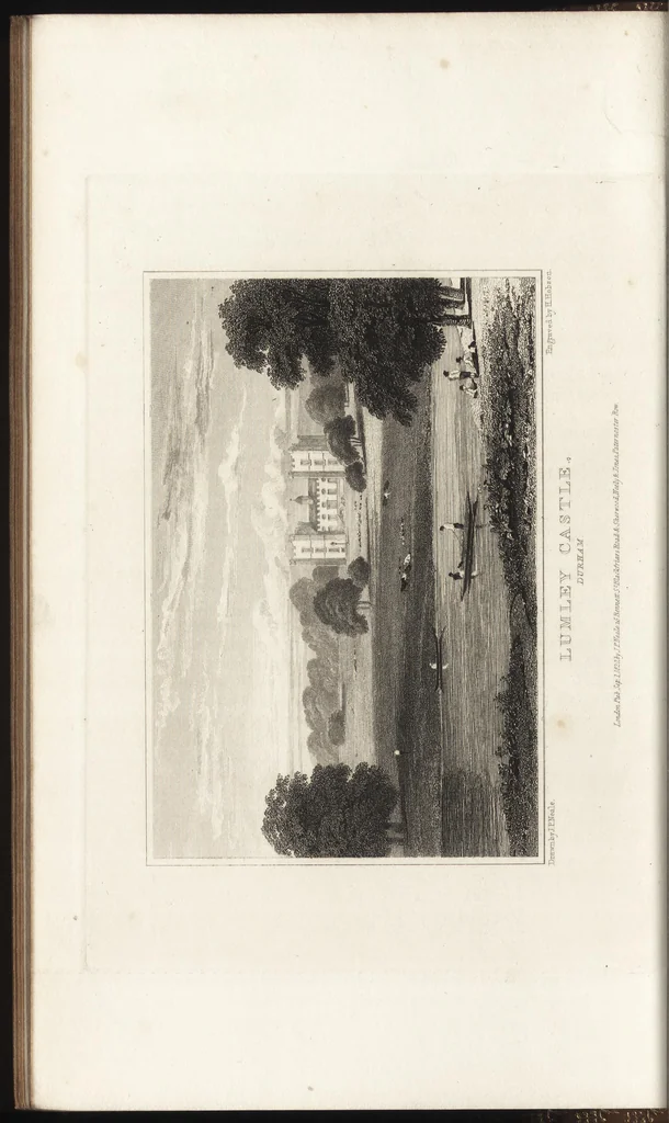 An illustration from Views of the seats of noblemen and gentlemen, in England, Wales, Scotland, and Ireland, 1820, leaf 31
