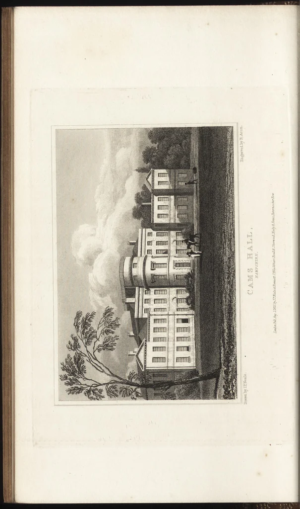 An illustration from Views of the seats of noblemen and gentlemen, in England, Wales, Scotland, and Ireland, 1820, leaf 43