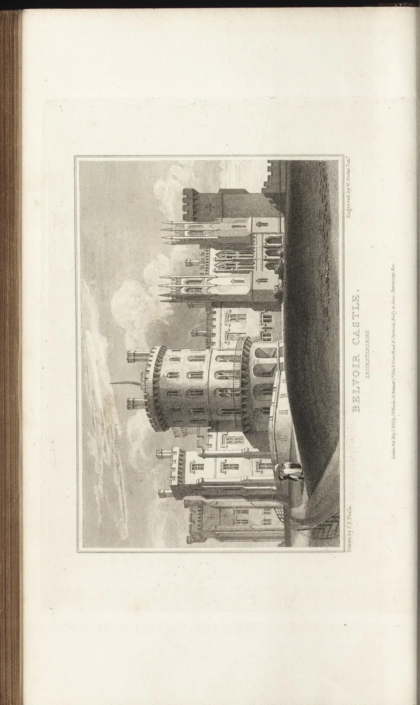 An illustration from Views of the seats of noblemen and gentlemen, in England, Wales, Scotland, and Ireland, 1820, leaf 71