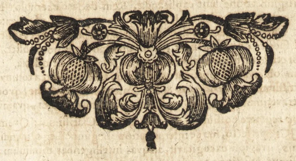 An illustration from Christiani Thomasii, JCti, Consil. Elect. Brandenb. in Univers. Frideric. P.P. & dictae univers. ac facult. ibid. juridicae senioris Institutionum jurisprudentiae divinae libri tres : in quibus fundamenta juris naturalis secundum hypotheses illustris Pufendorffii perspicuè demonstrantur, & ab objectionibus dissentientium, potissimum D. Valentini Alberti, professoris Lipsiensis, liberantur, fundamenta itidem juris divini positivi universalis primùm à jure naturali distinctè secernuntur & explicantur .., 1694, leaf 821