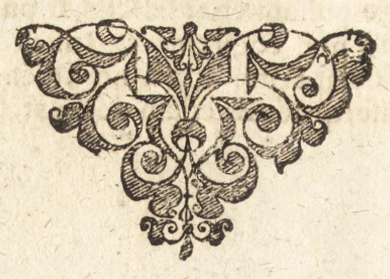 An illustration from Christiani Thomasii, JCti, Consil. Elect. Brandenb. in Univers. Frideric. P.P. & dictae univers. ac facult. ibid. juridicae senioris Institutionum jurisprudentiae divinae libri tres : in quibus fundamenta juris naturalis secundum hypotheses illustris Pufendorffii perspicuè demonstrantur, & ab objectionibus dissentientium, potissimum D. Valentini Alberti, professoris Lipsiensis, liberantur, fundamenta itidem juris divini positivi universalis primùm à jure naturali distinctè secernuntur & explicantur .., 1694, leaf 853