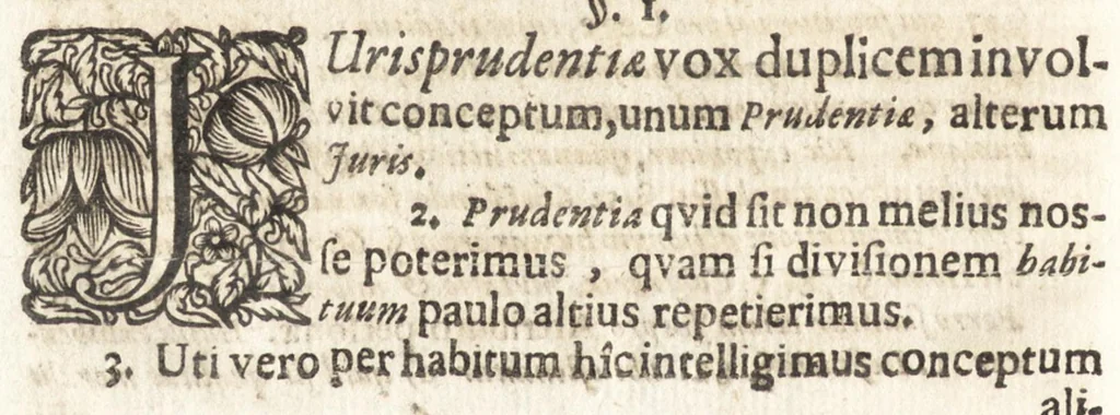 An illustration from Christiani Thomasii, JCti, Consil. Elect. Brandenb. in Univers. Frideric. P.P. & dictae univers. ac facult. ibid. juridicae senioris Institutionum jurisprudentiae divinae libri tres : in quibus fundamenta juris naturalis secundum hypotheses illustris Pufendorffii perspicuè demonstrantur, & ab objectionibus dissentientium, potissimum D. Valentini Alberti, professoris Lipsiensis, liberantur, fundamenta itidem juris divini positivi universalis primùm à jure naturali distinctè secernuntur & explicantur .., 1694, leaf 91