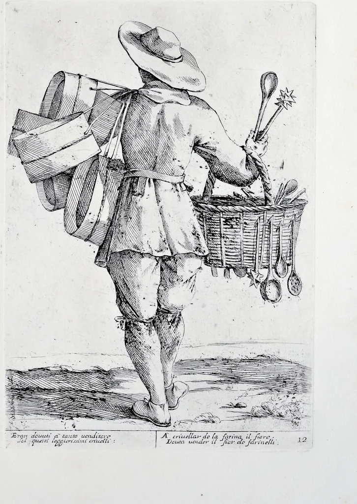 An illustration from Di Bologna, l'arti per via d'Anibal' Caraci, 1660, leaf 28