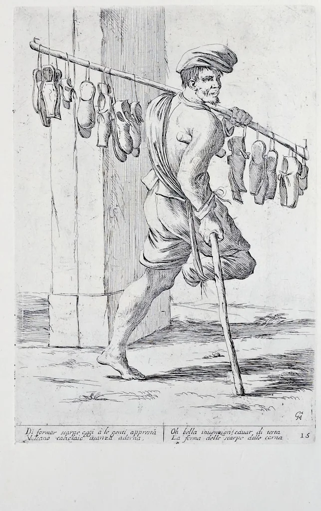 An illustration from Di Bologna, l'arti per via d'Anibal' Caraci, 1660, leaf 34