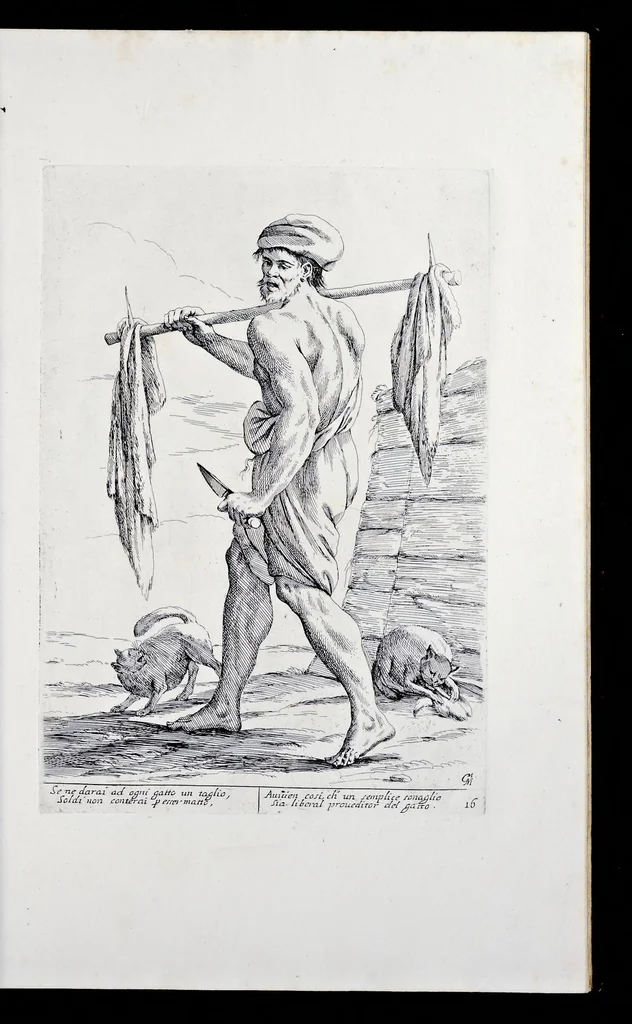 An illustration from Di Bologna, l'arti per via d'Anibal' Caraci, 1660, leaf 36