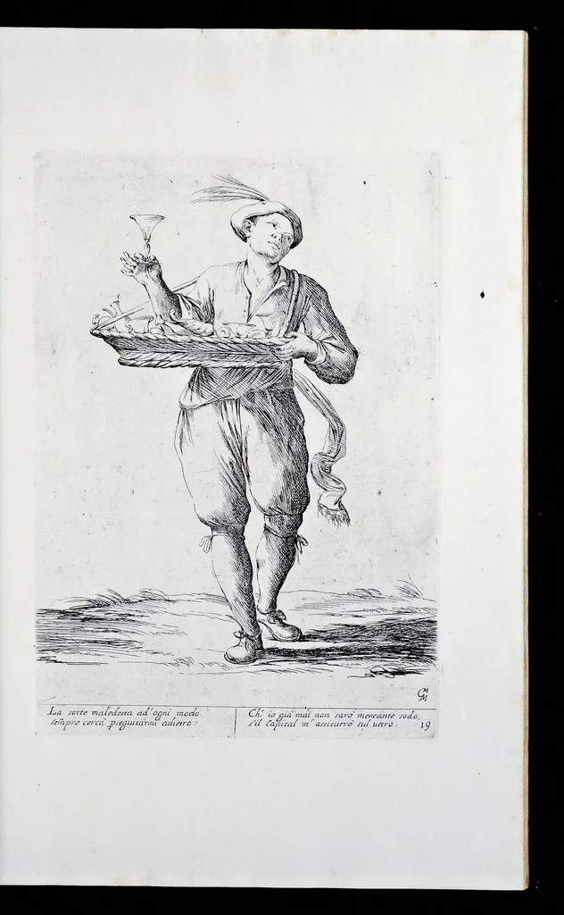 An illustration from Di Bologna, l'arti per via d'Anibal' Caraci, 1660, leaf 42