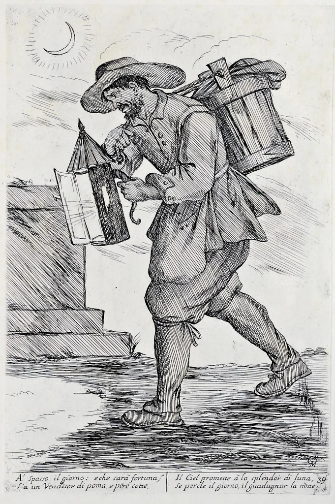 An illustration from Di Bologna, l'arti per via d'Anibal' Caraci, 1660, leaf 82