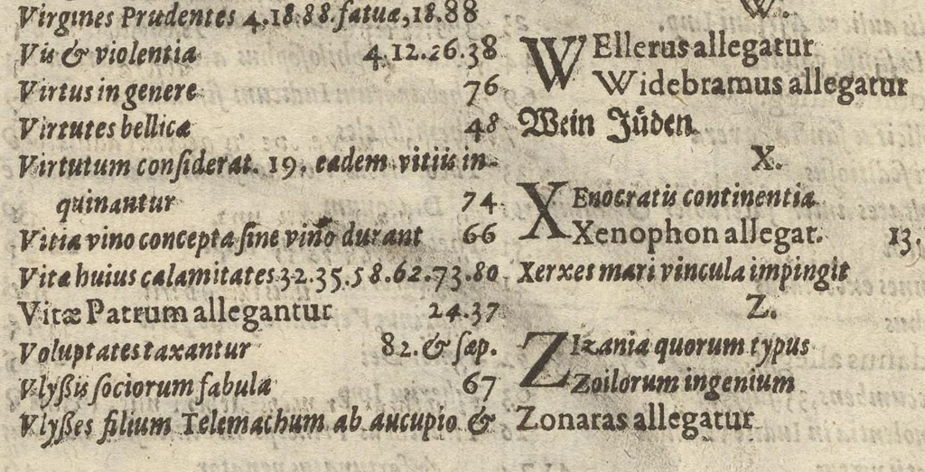 An illustration from Viridarium hieroglyphico-morale : in quo virtutes et vitia atqve mores huius aevi secundum tres ordines hierarchicos -- ecclesiasticum, politicum, oeconomicum ... explicantur : & non tantum dictis & exemplis historiarum veterum ac recentium, ex sacris scripturis, sanctis patribus, seu dd. Ecclesiae, poetis, philosophis, historicis cum christianorum tum gentilium, sed etiam artificiosissimis eiconibus hieroglyphicis illustrantur ..., 1619, leaf 197