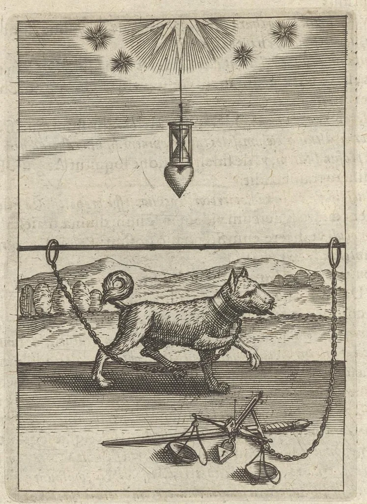 An illustration from Viridarium hieroglyphico-morale : in quo virtutes et vitia atqve mores huius aevi secundum tres ordines hierarchicos -- ecclesiasticum, politicum, oeconomicum ... explicantur : & non tantum dictis & exemplis historiarum veterum ac recentium, ex sacris scripturis, sanctis patribus, seu dd. Ecclesiae, poetis, philosophis, historicis cum christianorum tum gentilium, sed etiam artificiosissimis eiconibus hieroglyphicis illustrantur ..., 1619, leaf 53