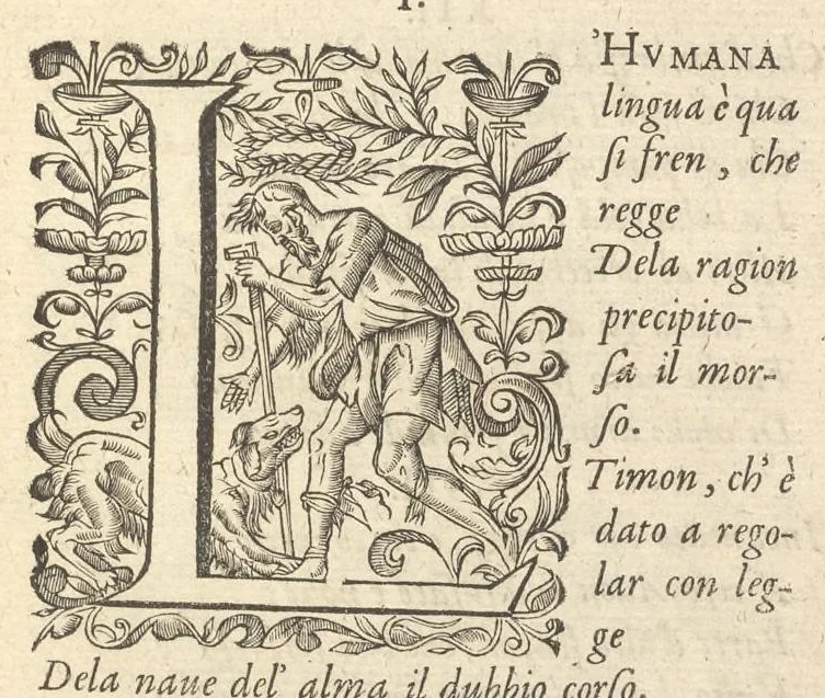 An illustration from L'Adone : poema, 1623, leaf 126