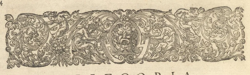 An illustration from L'Adone : poema, 1623, leaf 143