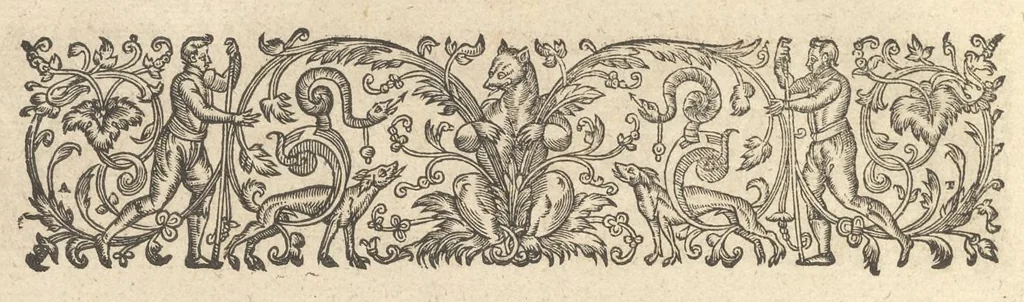 An illustration from L'Adone : poema, 1623, leaf 167