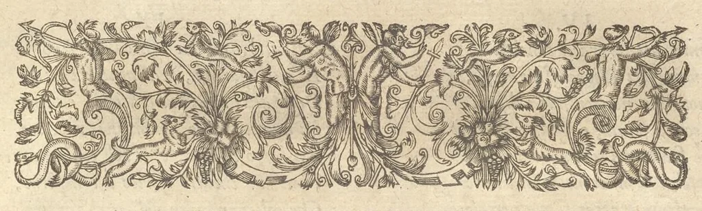 An illustration from L'Adone : poema, 1623, leaf 194