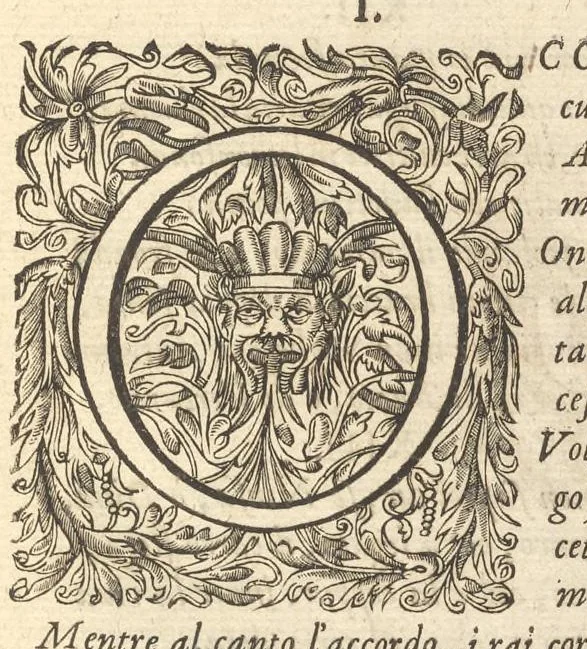 An illustration from L'Adone : poema, 1623, leaf 212