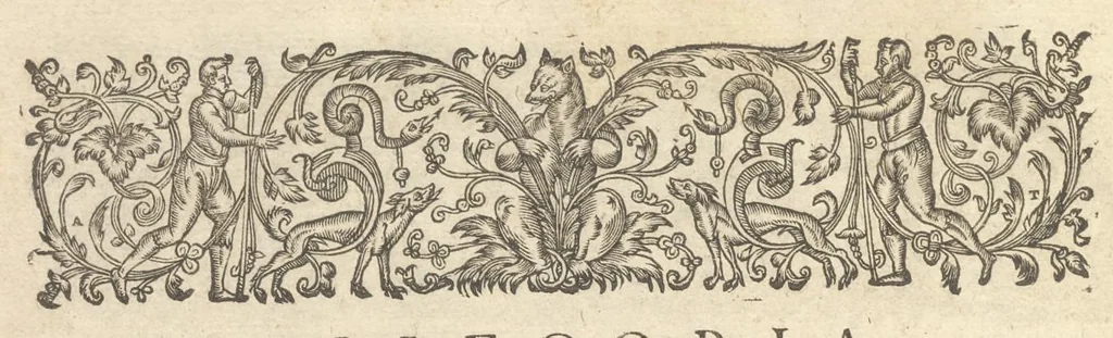 An illustration from L'Adone : poema, 1623, leaf 29