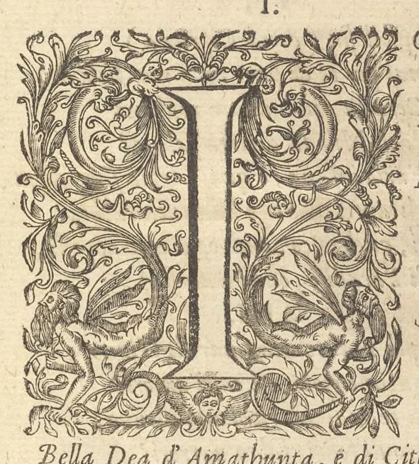 An illustration from L'Adone : poema, 1623, leaf 30