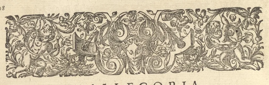 An illustration from L'Adone : poema, 1623, leaf 427