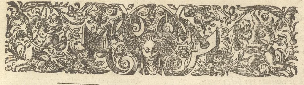 An illustration from L'Adone : poema, 1623, leaf 458