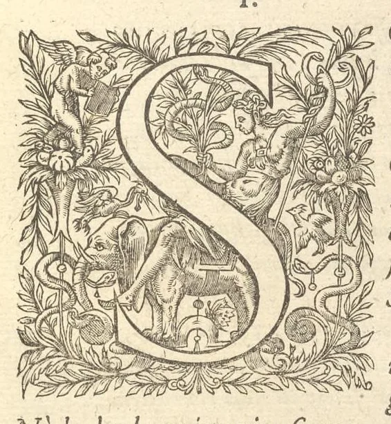An illustration from L'Adone : poema, 1623, leaf 480