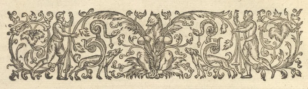 An illustration from L'Adone : poema, 1623, leaf 49