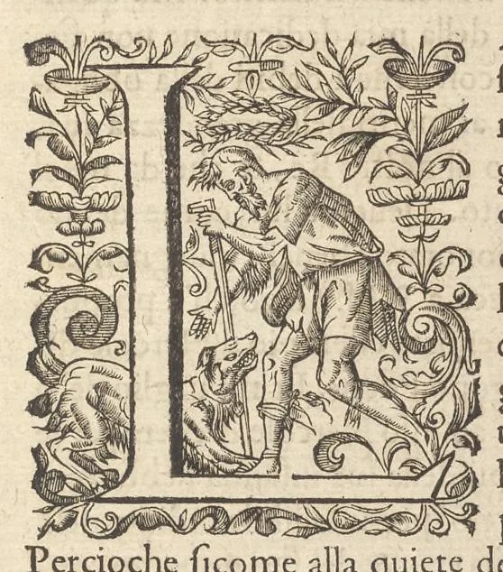 An illustration from L'Adone : poema, 1623, leaf 6