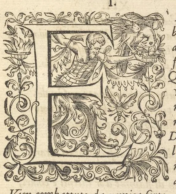 An illustration from L'Adone : poema, 1623, leaf 94