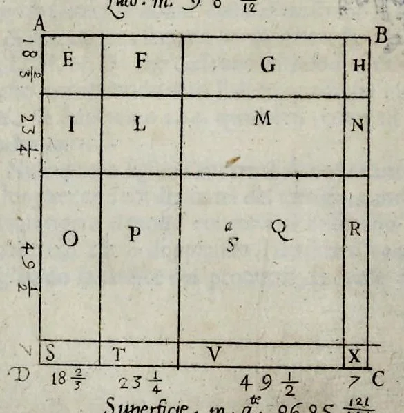 An illustration from La geometria prattica di Gio. Pomodoro venetiano, 1624, leaf 23