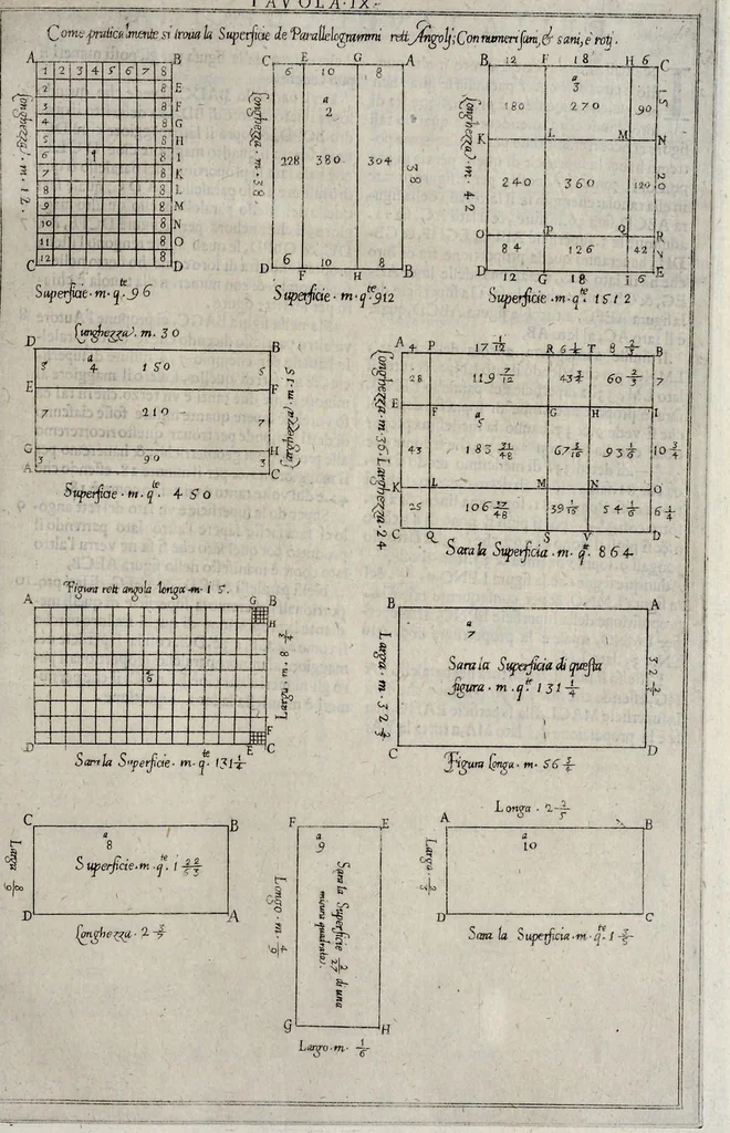 An illustration from La geometria prattica di Gio. Pomodoro venetiano, 1624, leaf 30