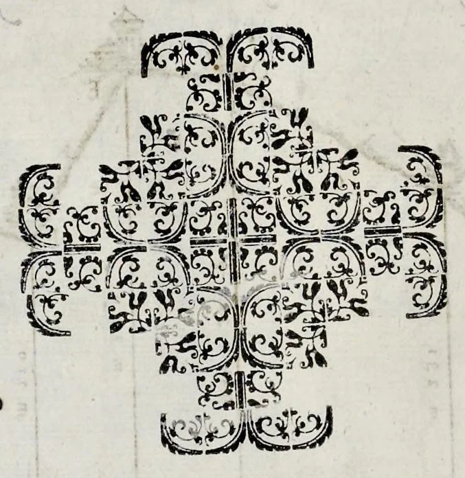 An illustration from La geometria prattica di Gio. Pomodoro venetiano, 1624, leaf 77