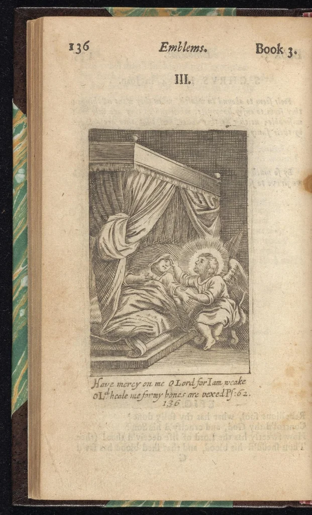 An illustration from Emblems, divine and moral ; together with Hieroglyphicks of the life of man, 1718, leaf 149