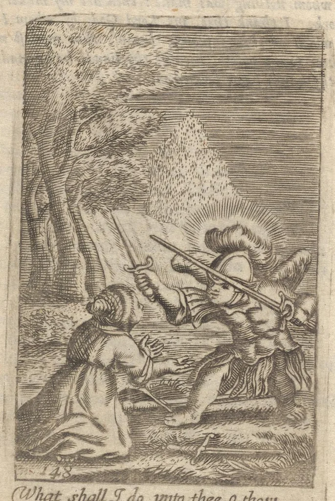 An illustration from Emblems, divine and moral ; together with Hieroglyphicks of the life of man, 1718, leaf 161