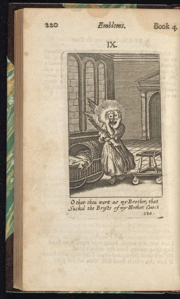 An illustration from Emblems, divine and moral ; together with Hieroglyphicks of the life of man, 1718, leaf 233