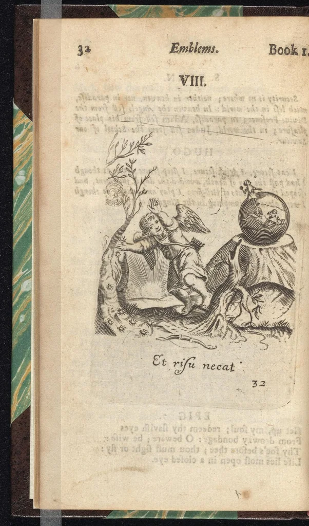 An illustration from Emblems, divine and moral ; together with Hieroglyphicks of the life of man, 1718, leaf 45