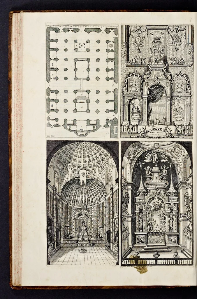 An illustration from Ex tomo septimo Danielis Papebrochii S.I. De actis sanctorum Maii die trigesima, 1688, leaf 125