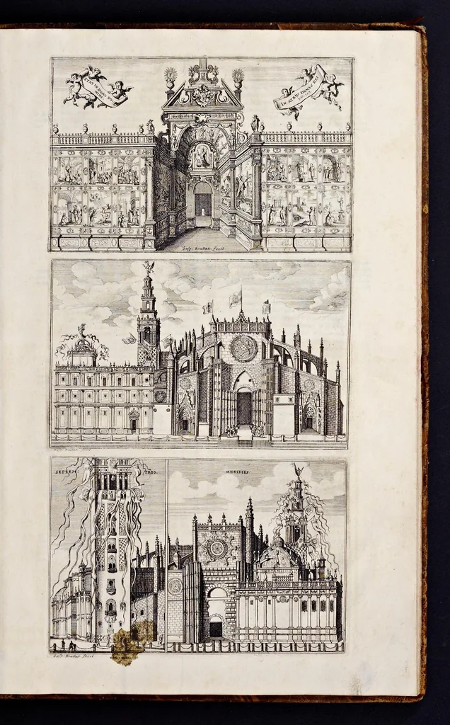 An illustration from Ex tomo septimo Danielis Papebrochii S.I. De actis sanctorum Maii die trigesima, 1688, leaf 126