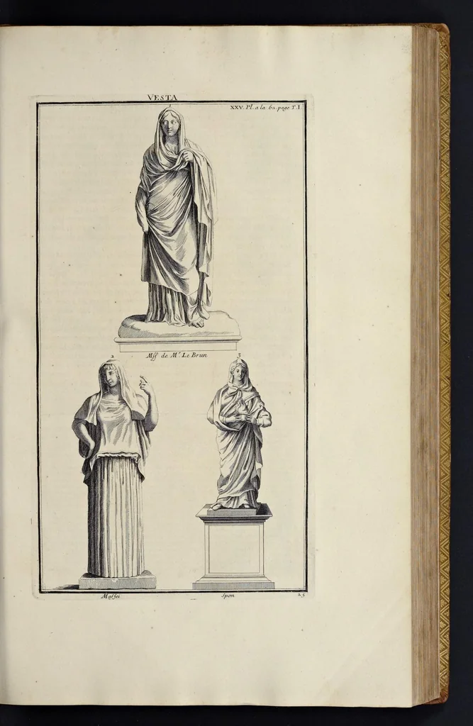 An illustration from L'antiquité expliquée et représentée en figures ..., 1719, leaf 236