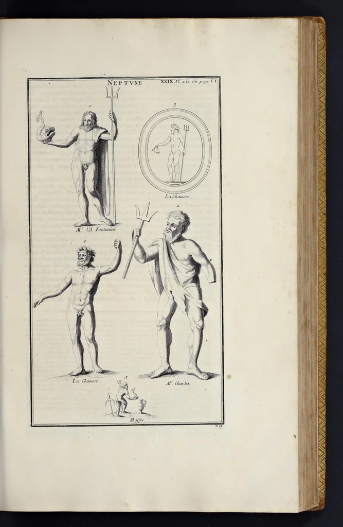 An illustration from L'antiquité expliquée et représentée en figures ..., 1719, leaf 248