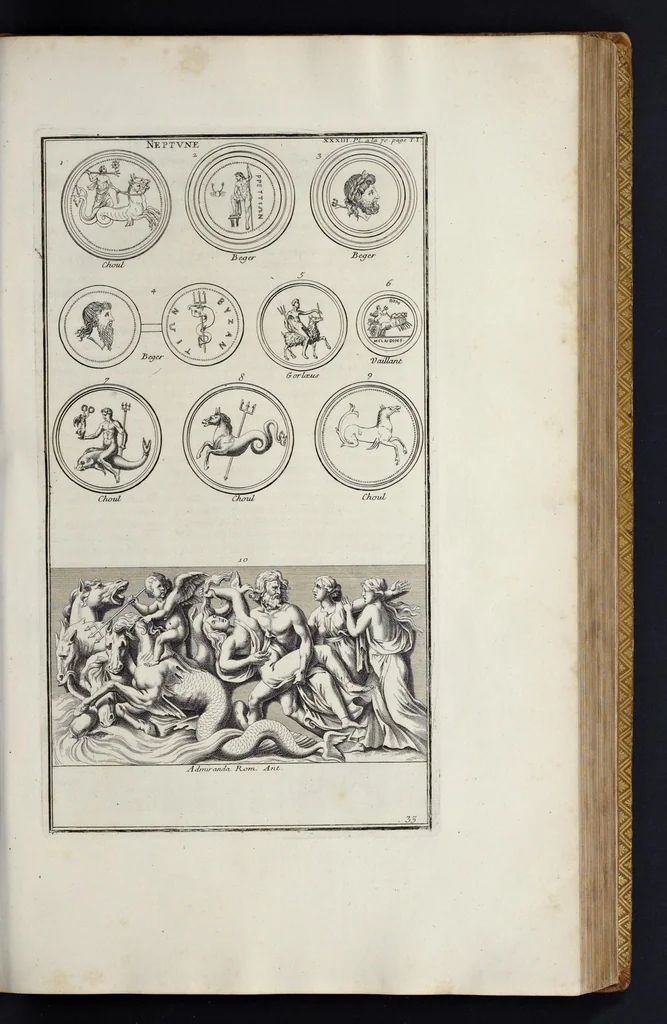 An illustration from L'antiquité expliquée et représentée en figures ..., 1719, leaf 260