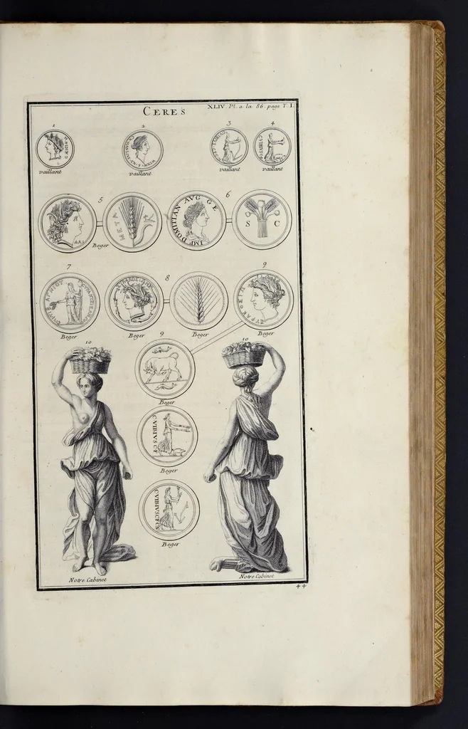 An illustration from L'antiquité expliquée et représentée en figures ..., 1719, leaf 302