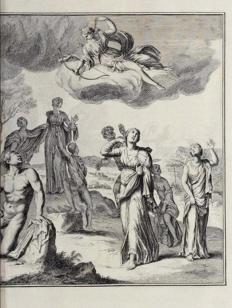 An illustration from L'antiquité expliquée et représentée en figures ..., 1719, leaf 352