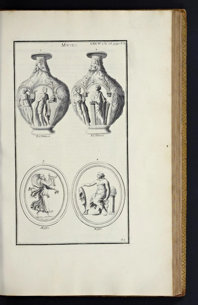 An illustration from L'antiquité expliquée et représentée en figures ..., 1719, leaf 374