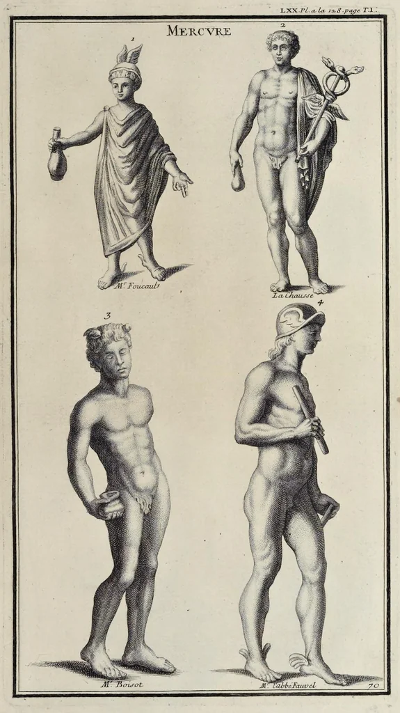 An illustration from L'antiquité expliquée et représentée en figures ..., 1719, leaf 402