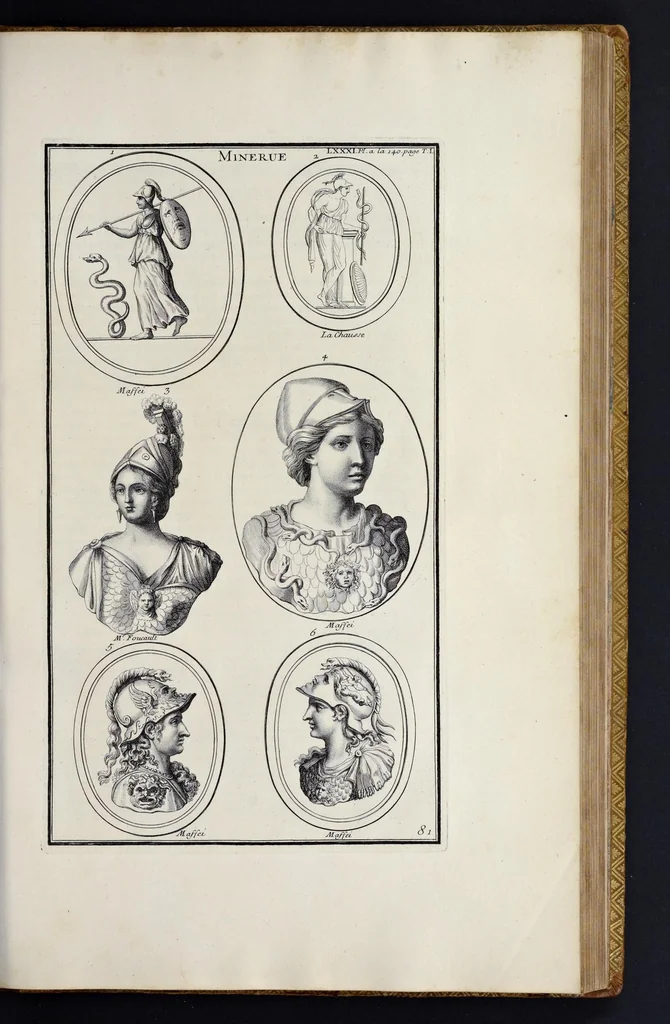 An illustration from L'antiquité expliquée et représentée en figures ..., 1719, leaf 438