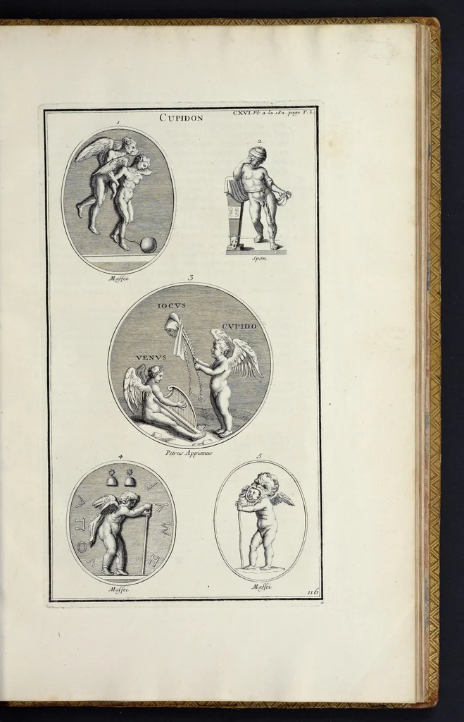 An illustration from L'antiquité expliquée et représentée en figures ..., 1719, leaf 552