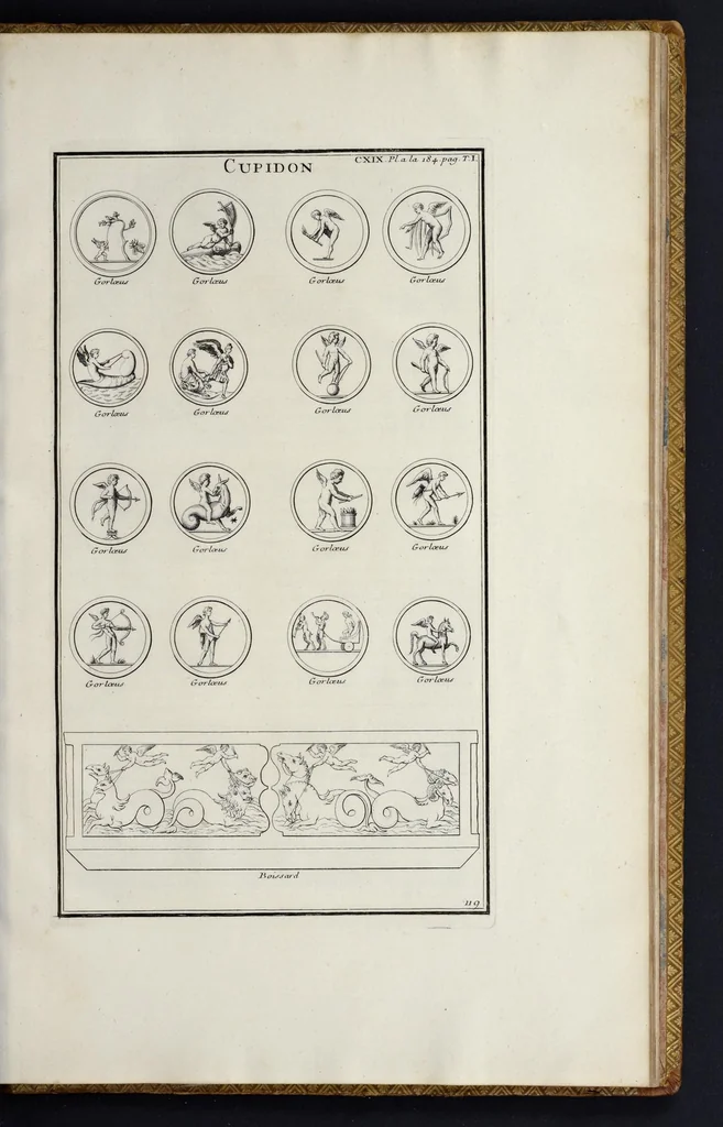 An illustration from L'antiquité expliquée et représentée en figures ..., 1719, leaf 560