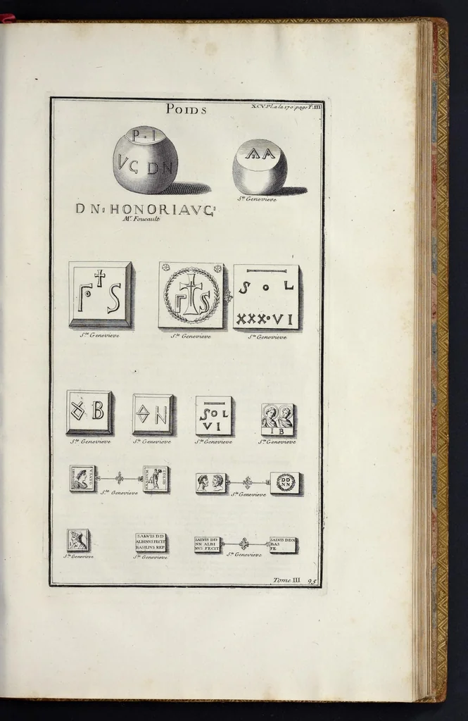 An illustration from L'antiquité expliquée et représentée en figures ..., 1719, leaf 382