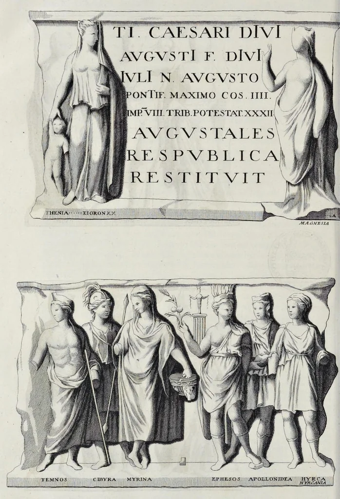 An illustration from L'antiquité expliquée et représentée en figures ..., 1719, leaf 469