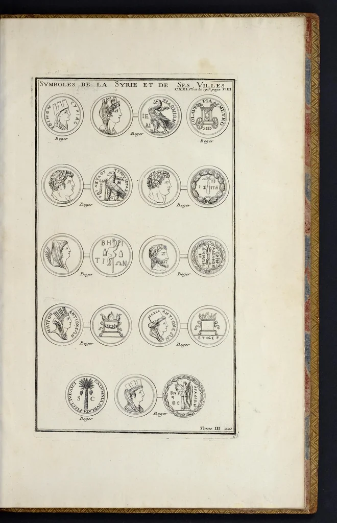 An illustration from L'antiquité expliquée et représentée en figures ..., 1719, leaf 480