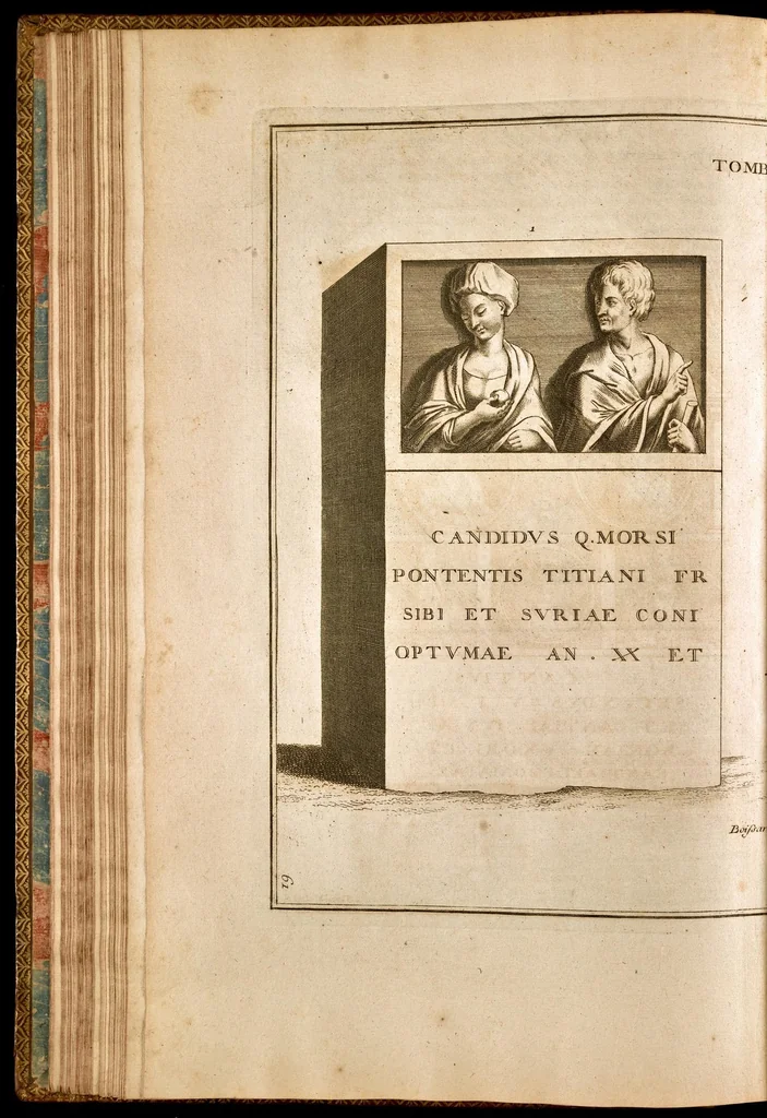 An illustration from Supplément au livre de l'antiquitée expliquée et représentée en figures, 1757, leaf 111